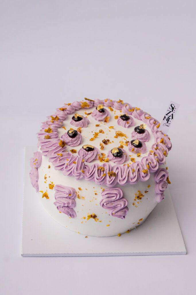Blueberry Ripple Cake