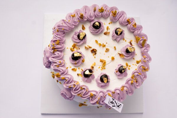 Blueberry Ripple Cake