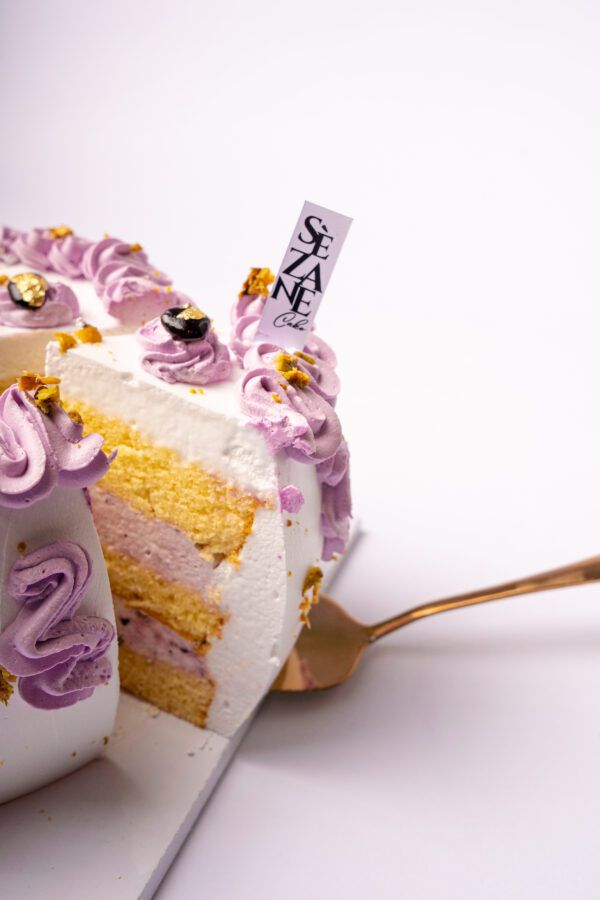 Blueberry Ripple Cake